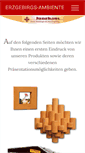 Mobile Screenshot of erzgebirgs-ambiente.de